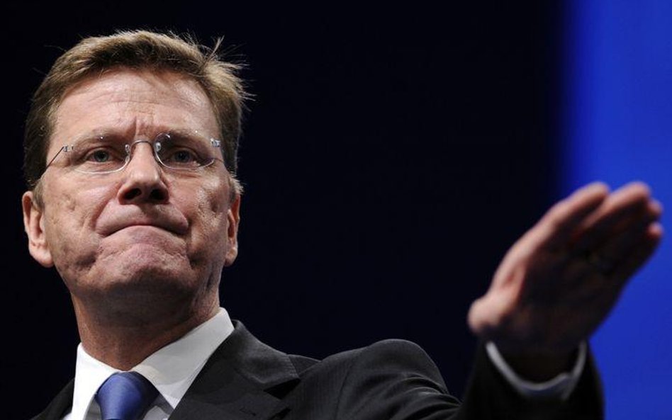 Guido Westerwelle, minister spraw zagranicznych Niemiec