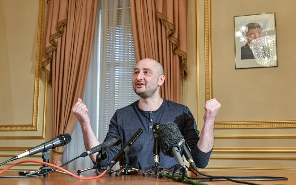 Charakteryzator i świńska krew. Babczenko o akcji SBU