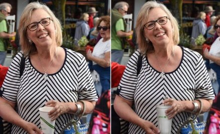 Kanada: Zieloni zmienili zdjęcie liderki. Trzymała jednorazowy kubek