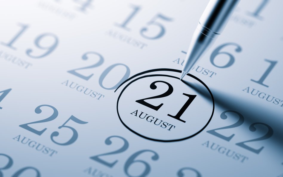Wydarzy się dziś. Kalendarium wydarzeń na rynkach w dniu 21.08.2026