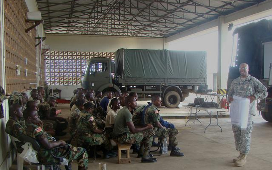 Armia amerykańska na Haiti. Fot. US Army Africa