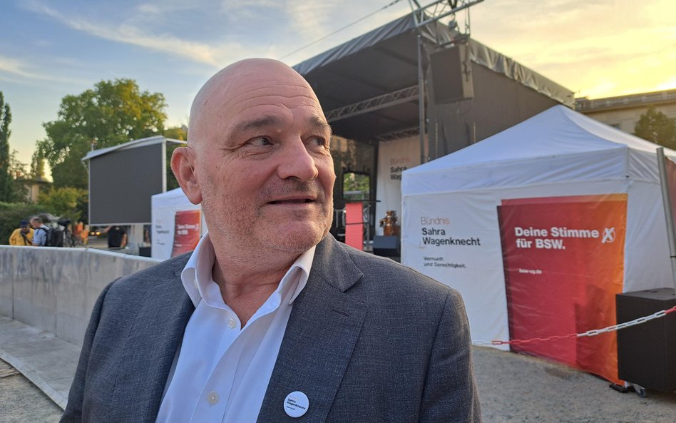 Robert Crumbach, szef Sojuszu Sahry Wagenknecht w Brandenburgii, przed cztery dekady należał do SPD.