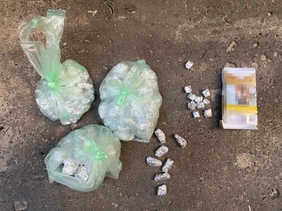 Policjanci znaleźli ponad 350 gramów marihuany, heroiny i amfetaminy