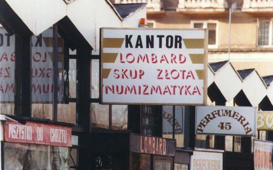 Lata dziewięćdziesiąte, początek polskiego "rynku walutowego"