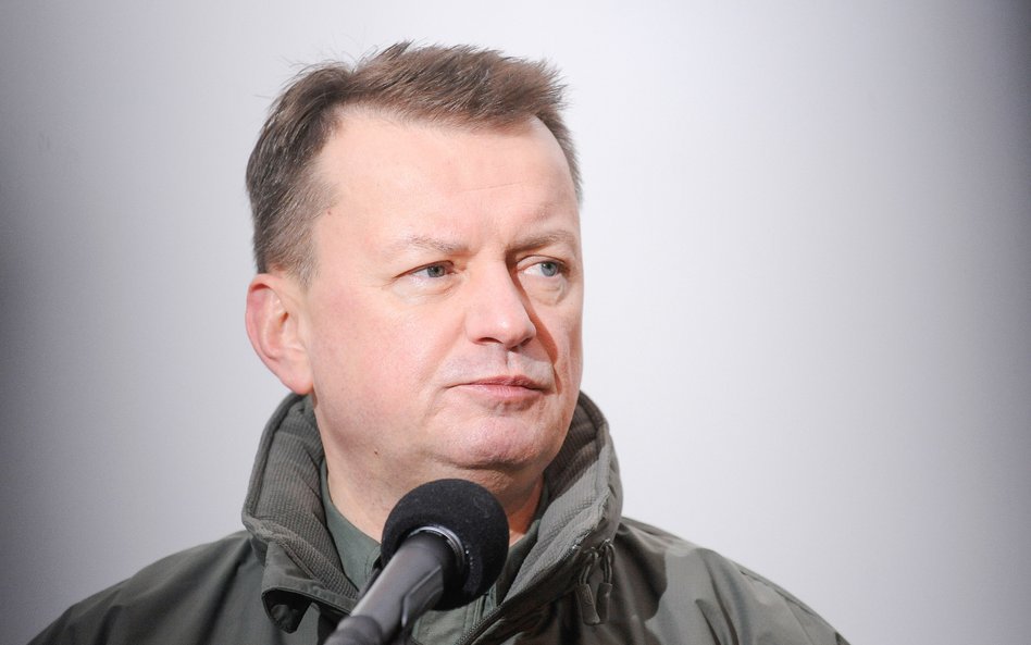 Wicepremier, minister obrony narodowej Mariusz Błaszczak