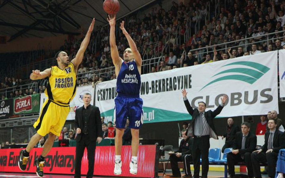 Mecz Asseco Prokom-Anwil Włocławek (marzec 2009)