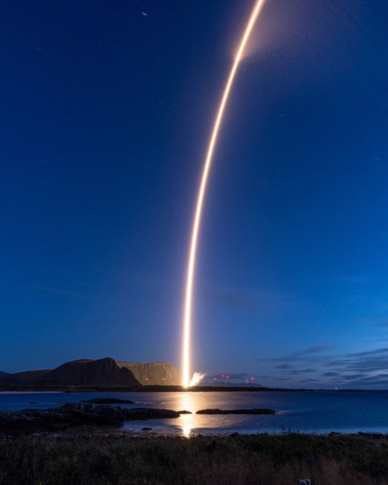 Start rakiety firmy Isar Aerospace z kosmodromu Andoeya