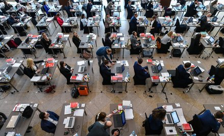 Zawodowy egzamin dla radców prawnych w ub.r. Lublinie