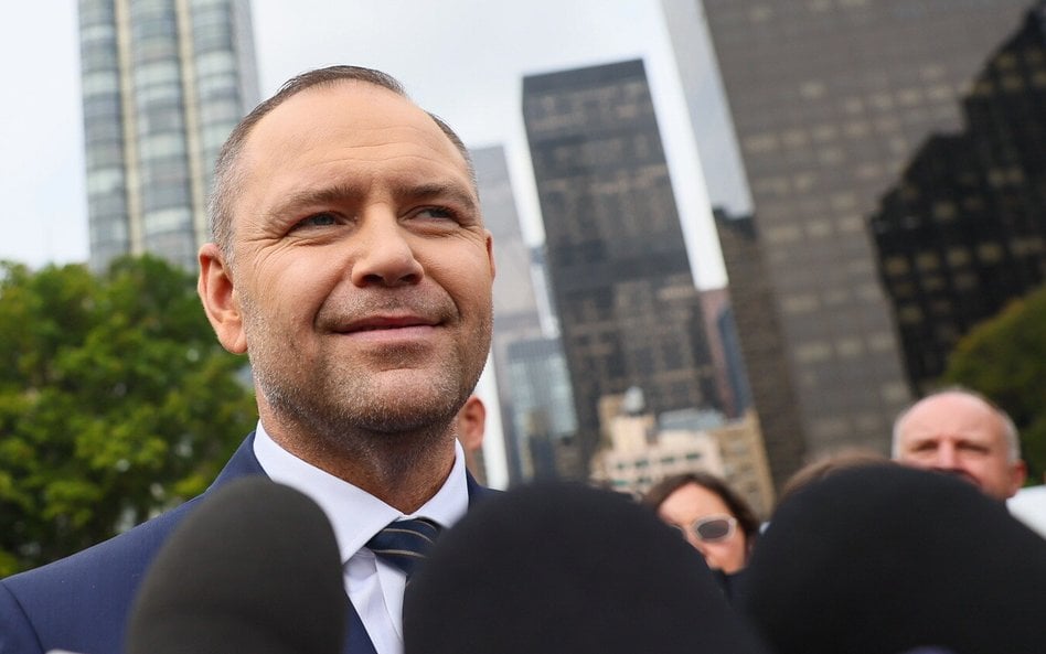 Wizyta Karola Nawrockiego w Nowym Jorku, zdjęcie archiwalne z września 2025 r.