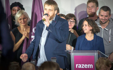 Sondaż: Partia Razem w Sejmie, Nowoczesna poniżej progu