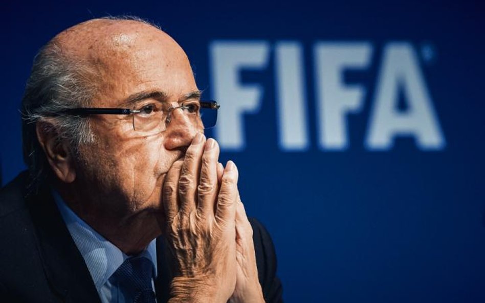 Sepp Blatter na konferencji prasowej 20 marca 2015 r.: dobre zagranie