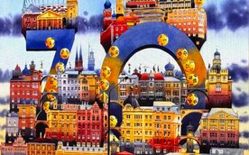 Mural zajmuje powierzchnię ponad 600 mkw.