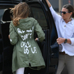 Melania Trump odwiedziła dzieci imigrantów. "Nie obchodzi mnie to" na plecach