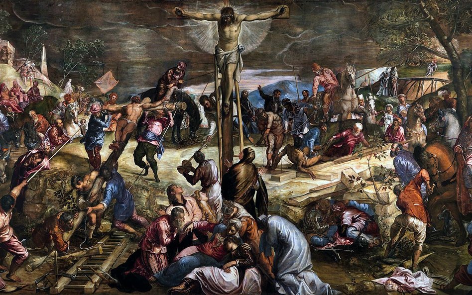 "Ukrzyżowanie", Jacopo Tintoretto