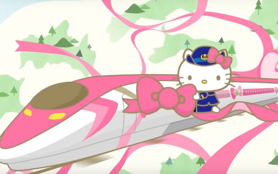 Japonia: Stworzono pociąg Hello Kitty