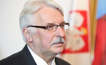 Szef MSZ Witold Waszczykowski