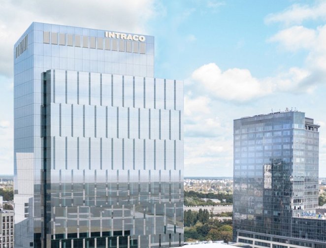 Elewacja nowego Intraco to dynamiczna wersja oryginalnej