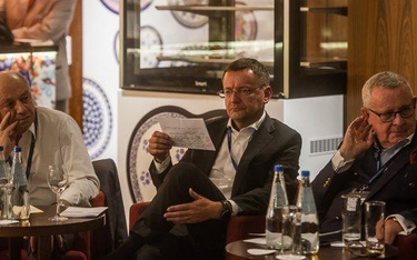 Uczestnicy debaty „Jaki kapitalizm dla Polski?”. Od lewej: Henryk Orfinger, Janusz Jankowiak, Andrze