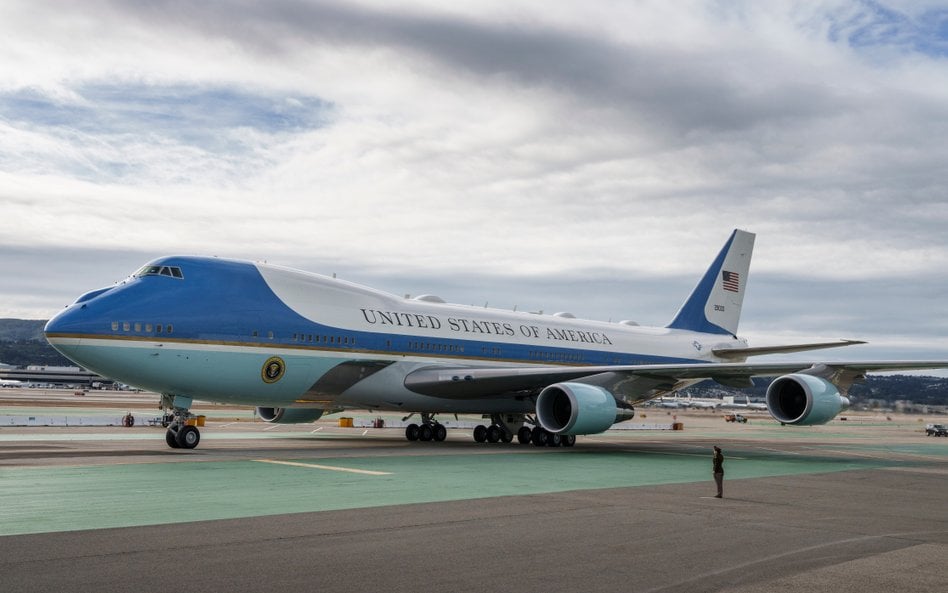 Katarski Boeing dla Donalda Trumpa już jest w USA