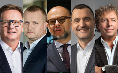 Jakub Swadźba, Paweł Jarski, Przemysław Krych, Piotr Garstecki i Grzegorz Hajdarowicz