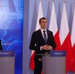 Na konferencji Witold Bańka wystapił wspólnie z premier Beatą Szydło