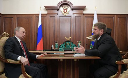 Władimir Putin i Ramzan Kadyrow
