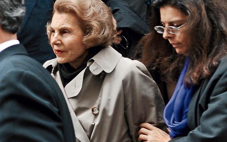 Główne postaci sporu o władzę w gigancie kosmetycznym – Liliane Bettencourt i jej córka Francoise Be