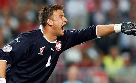 Bramkarz Artur Boruc był najlepszym zawodnikiem biało-czerwonej drużyny