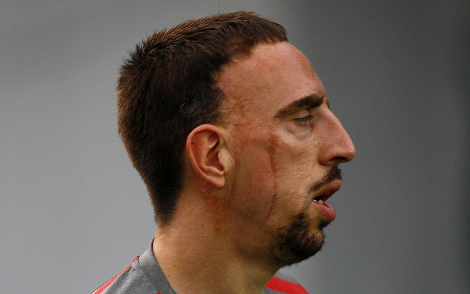 Franck Ribery zagra z Polakami