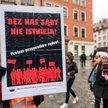 Manifestacja pracowników sądów i prokuratur