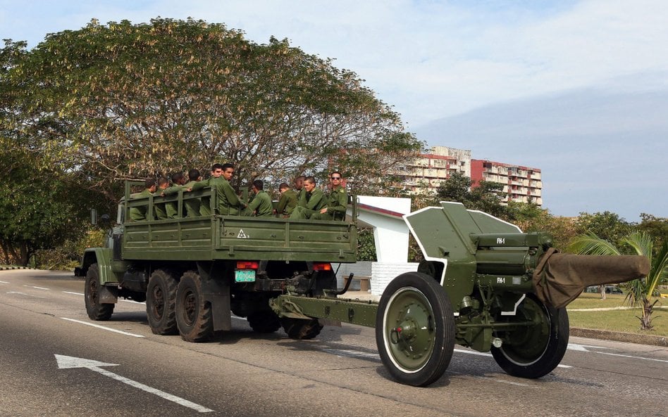 Kubańscy żołnierze w Hawanie (fot. ilustracyjna)