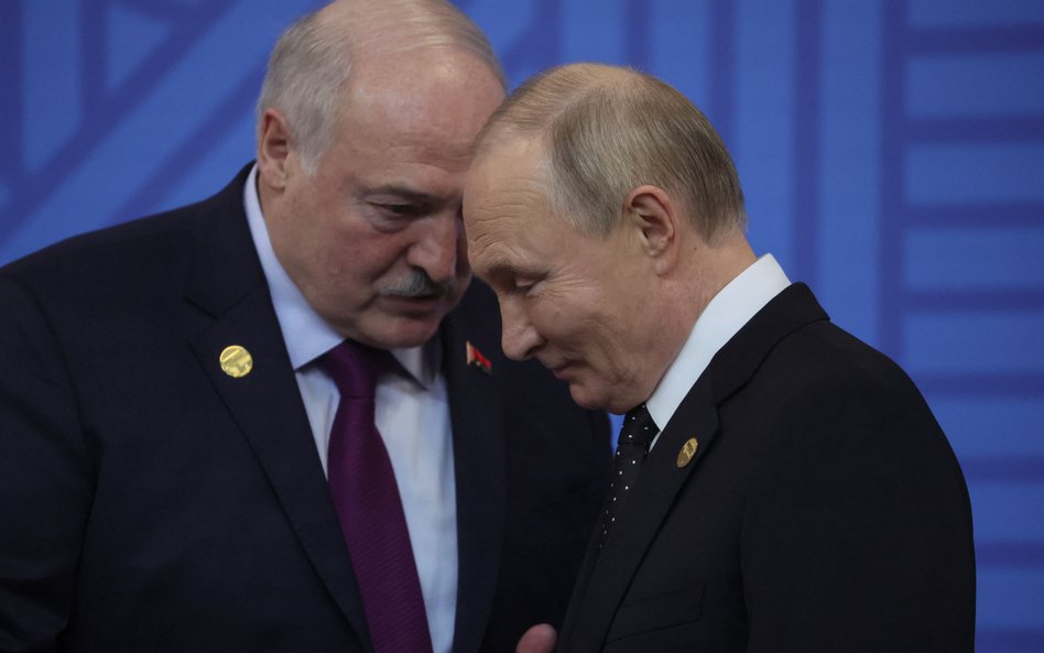 Aleksandr Łukaszenko i Władimir Putin