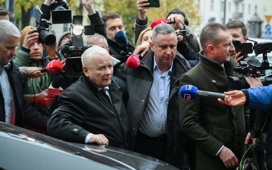 Jarosław Kaczyński przed prokuraturą