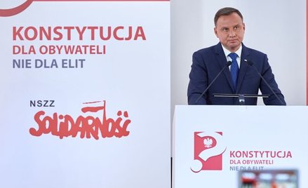 Prezydent Andrzej Duda organizuje spotkania bez wsparcia PiS