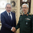 Sergiej Szojgu i Mohammad Bagheri