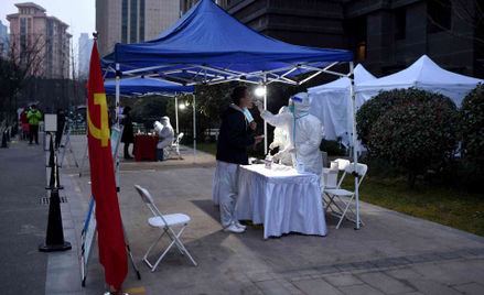 Punkt testowania na COVID-19 w Xi'an