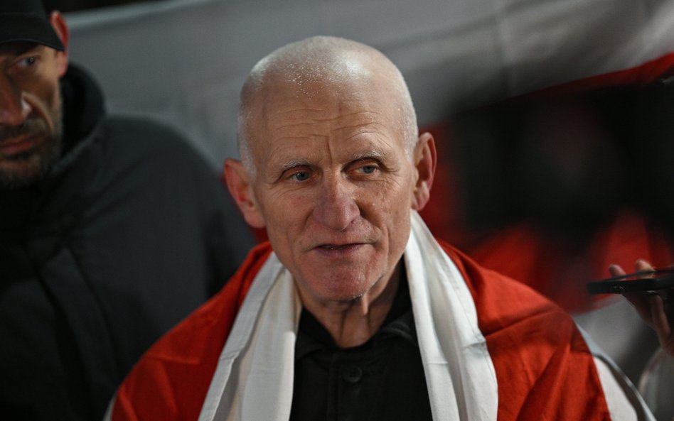 Białoruski działacz społeczny, polityk, obrońca praw człowieka i więzień polityczny Aleś Bialacki pr