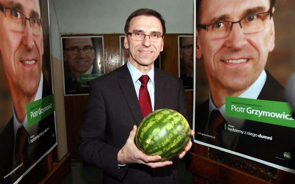 Zwycięzca z PSL - Piotr Grzymowicz