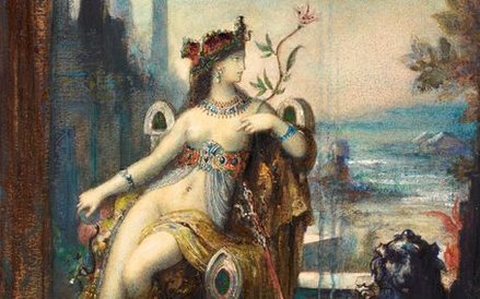Gustave Moreau, "Kleopatra", 1883