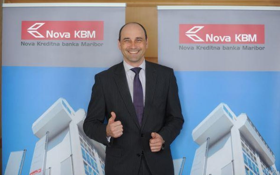 Matjaž Kovačič, prezes Nova KBM