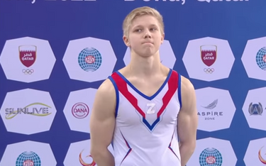 Rosyjski gimnastyk z literą "Z". Federacja wszczyna postępowanie dyscyplinarne