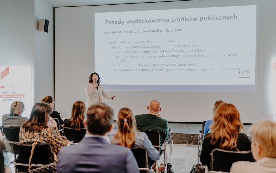 Prezes UZP Agnieszka Olszewska zwracała uwagę, by zamówień publicznych nie postrzegać tylko jako pro