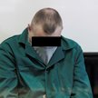 Oskarżony Jakub A. na sali Sądu Okręgowego w Świdnicy (woj. dolnośląskie)