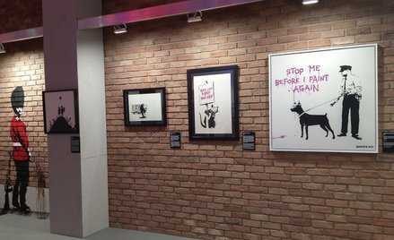 Banksy dłużej w Warszawie