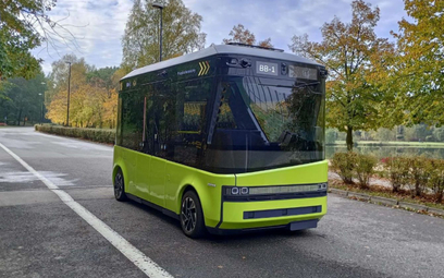 Autonomiczny autobus start-up'u Bless