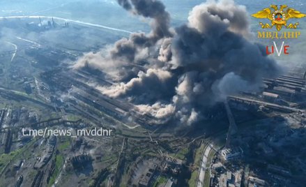 Arestowycz: Azowstal ma być prezentem dla Putina