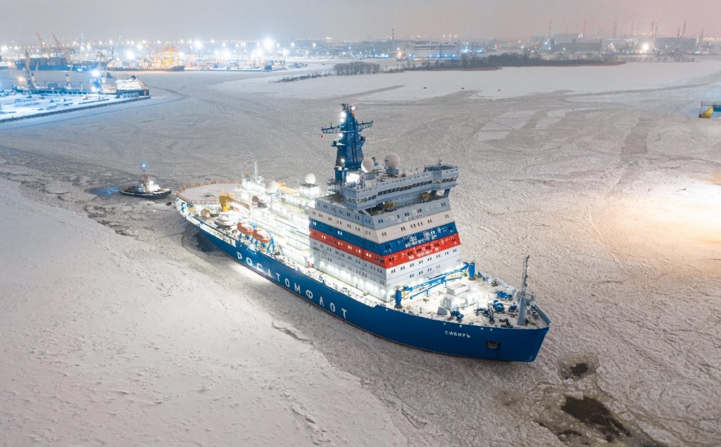 Rosja nie potrafi zbudować lodołamaczy bez części z Zachodu