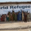 dzieci z obozu dla afgańskich uchodźców w Pakistanie