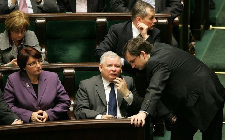 Jarosław Kaczyński w Sejmie