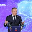 Premier Donald Tusk podczas wydarzenia "Polska. Rok przełomu",